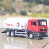 SCANIA MAN Oil Tank Truck Total Bp Shell 5 Inch Simulation Diecast & Toy Vehicle RMZ City 1:64 Alloy Model Car Gifts For Children