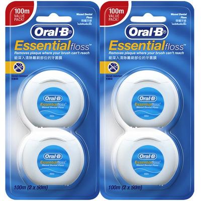 Vosková nit Oral-B, 2 balení, 2 kusy