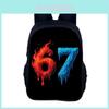 Mochila Escolar Juvenil Com Personagens Estampados Para Alunos do Ensino Fundamental e Armazenamento Para Laptop de 13 Polegadas