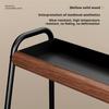 Vintage Double Layer Spice Storage Rack Anti Slip Countertop Seasonings Storage Rack Multi Functional Kitchens Accessories