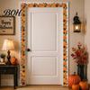 Reusable Festival Accessories Halloween Stickers with Pumpkin And Bat Prints, Durable Coated Celebration Accents Paper Decals, Stylish Frame