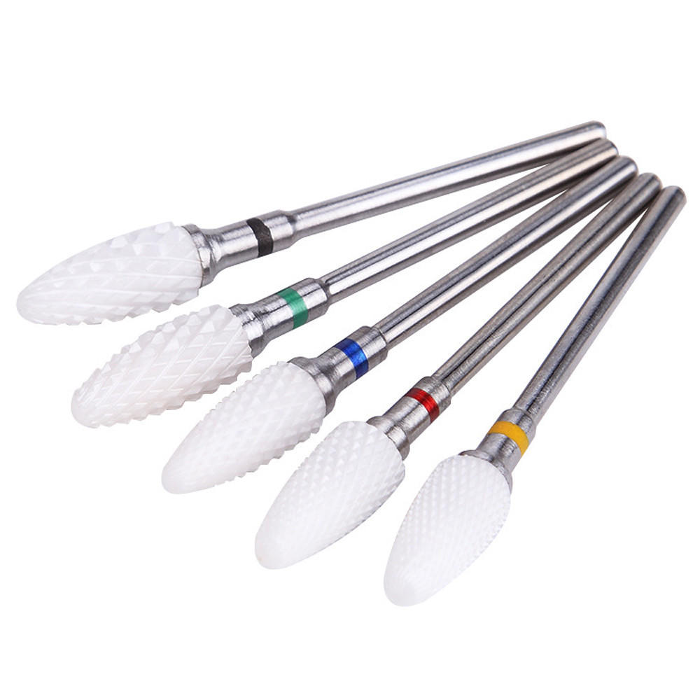 Nail Drill Cuspidal Nail Grinding Head for Nail Polisher Manicure Tool