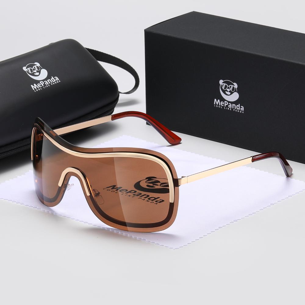 

MePanda Унисекс Цельные металлические персонализированные модные солнцезащитные очки в стиле хип-хоп, UV400