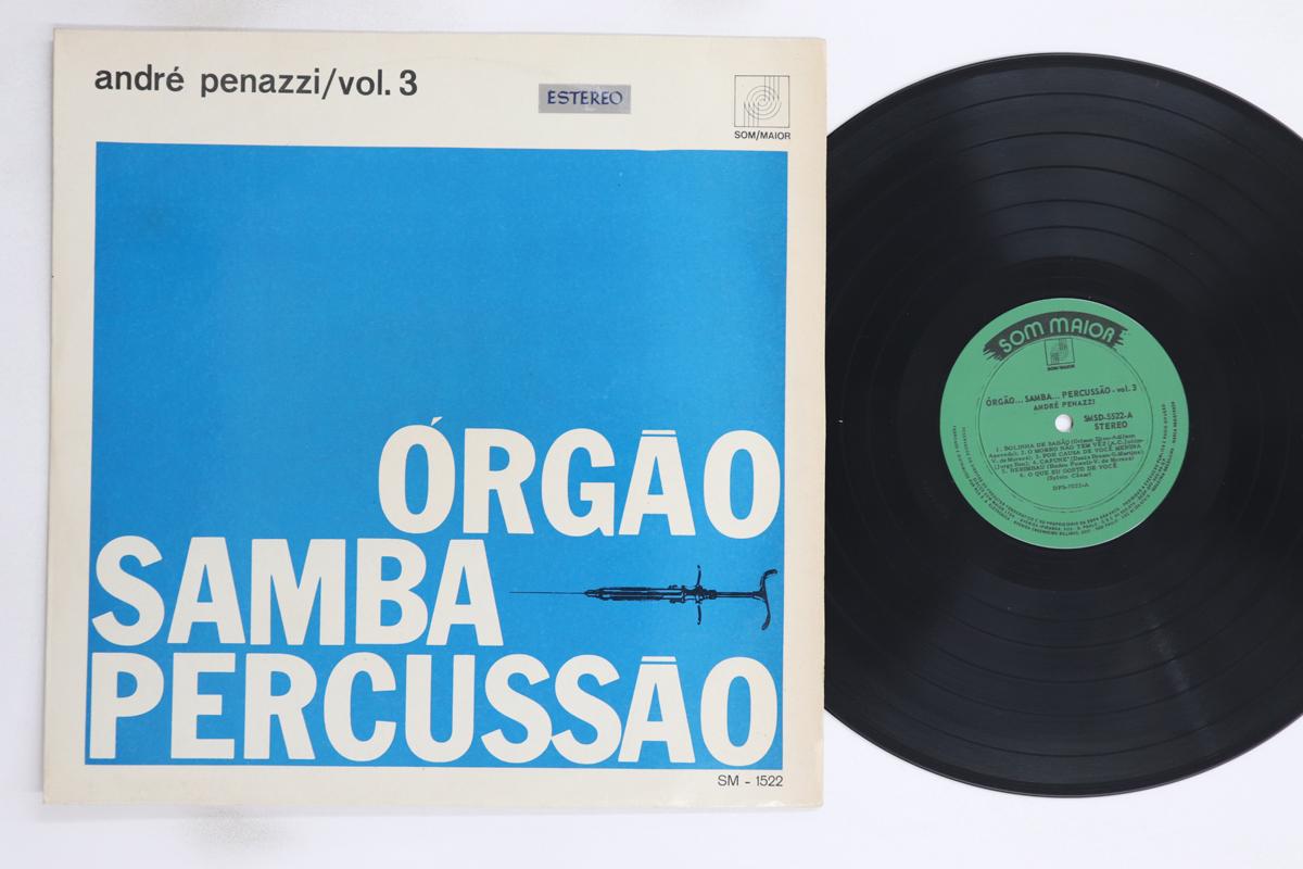 

LP Record ANDRE PENAZZI - Orgao Samba Percussao Vol. 3 SMSD5522 SOM MAIOR Brazil Latin Used
