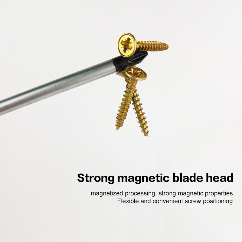 Šroubovák s dlouhou rukojetí Plochý Křížový Magnetické bity šroubováku Protiskluzové Ruční nářadí Šroubovák Šroubovák na šrouby a šrouby