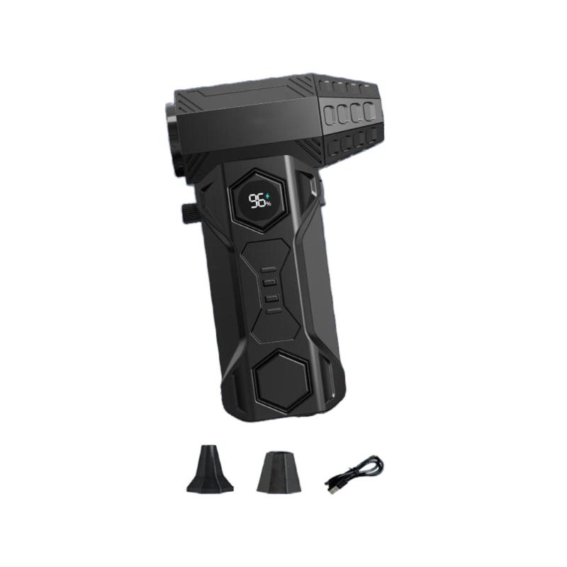 Small USB Powered Boosts Blower 580000 RPM High Speed Air Dusters Ergonomic Grip For Electronics Car Cleaning Use