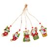 5/10pcs Diamond Painting Christmas Santa Claus Pendant Decoration Atmosphere Decor for Children Christmas Gift Natal Navided