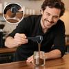 ABS Coffee Scooper Long Handle Measure Cup with Funnel Ground Coffee Scoop multifunctional coffee measuring kitchen tool