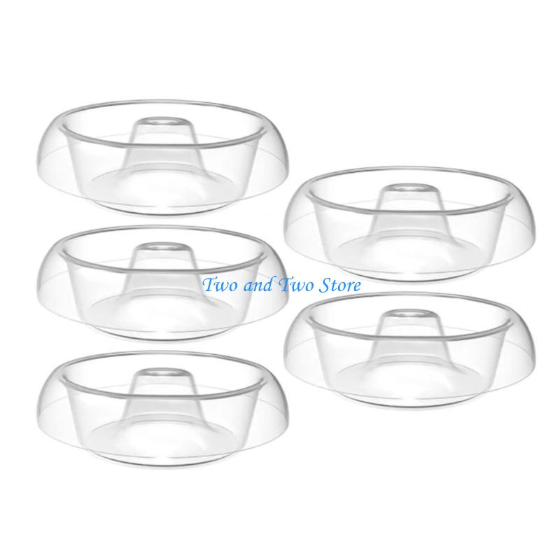 HX6F Clear Bead Storage Trays Quick Trays Spin Bead Accessory Bead Bowls Quick Changed Tray for Crafting