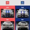 1/32 Nissan Skyline GTR R34 JDM Model Mașină Jucărie Vehicul Diecast Miniatură Sunet & Lumină Trage Înapoi Colecție Cadou Copii Băiat
