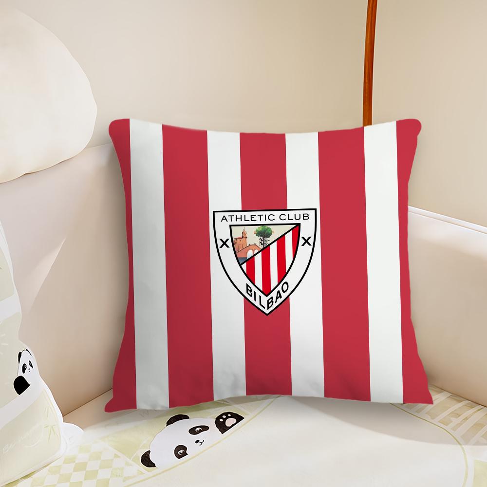 A-Athletic Club Football Cushion Cover Cushion Room Bedroom Headboard Sofa Living Backrest Nap Time Pillow Case