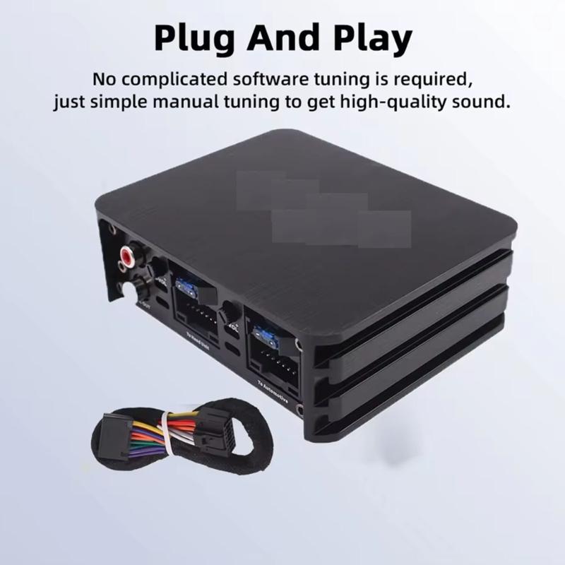 HiFi Fahrzeug-Soundverstärker mit hoher Leistung und 6-Kanal-Ausgang für überragendes Musikerlebnis, verbesserter Bass und Klangbühne