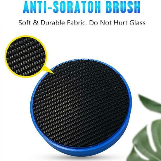 Mini Fish Tank Magnetic Brush Glass Window Algae Cleaning Sponge Scrubber Tool