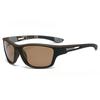 Men's Polarized Sunglasses Outdoor Sports Windproof UV Protection Eyewear Lightweight Durable Frame Design