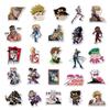 Set of 50 Bizarre Adventure Cute Anime Waterproof Cute and Stylish Cartoon DIY Stickers for Water Cell Sticker Diary Stationery JoJo's Stickers,
