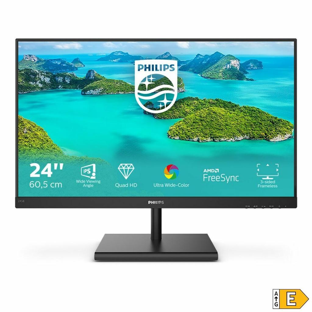 Monitor Philips 245E1S/00 23.8" LCD 2K ULTRA HD 23.8" 75 Hz