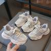 Children Mesh Breathable Chunky Sneakers Unisex Casual Sport Shoes Boys Girls Running Shoes Tennis Shoes 6-16 Years Summer