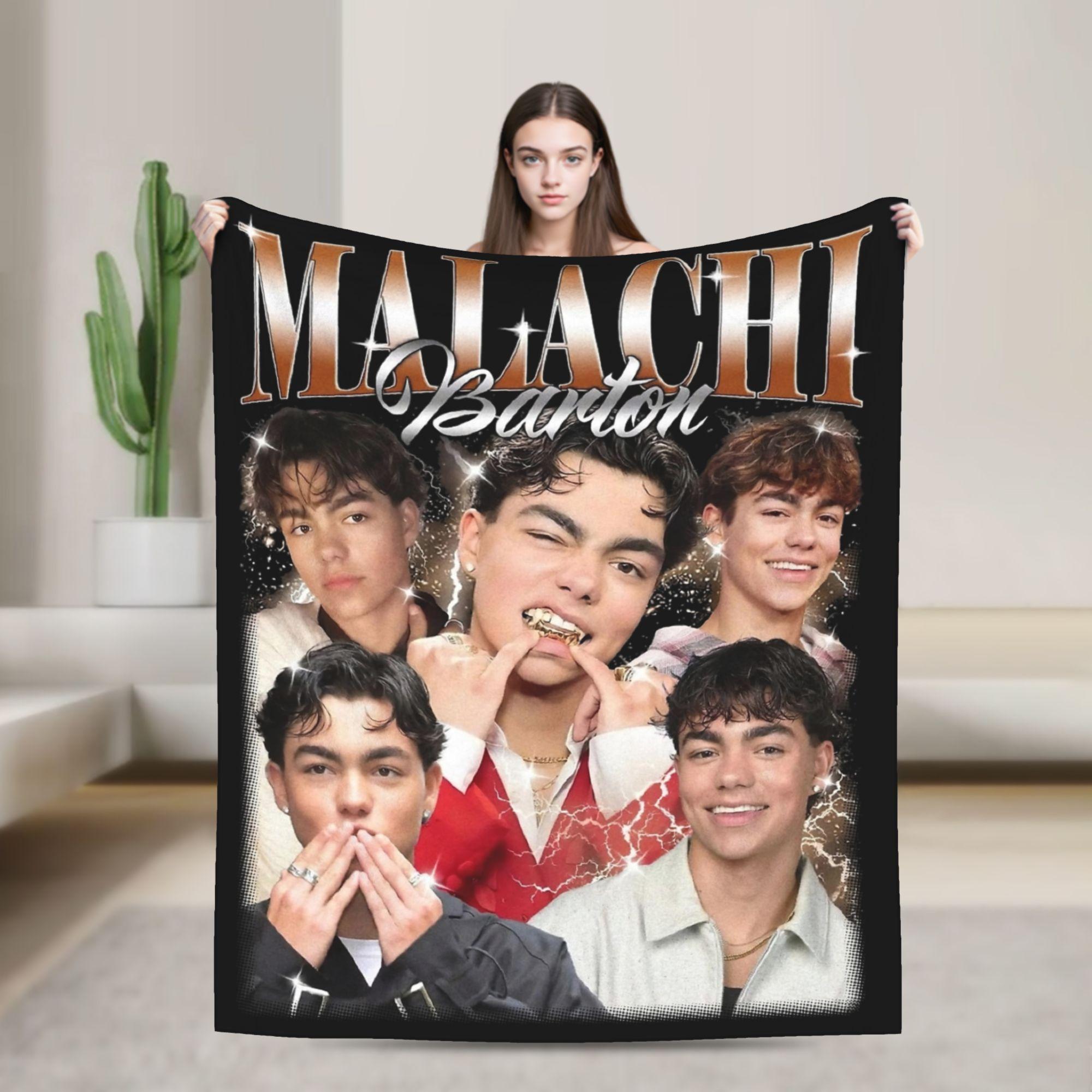 

Vintage Malachi Barton Bootleg Blanket Coral Fleece Plush Spring Autumn Multifunction Warm Throw Blankets Bed Couch Rug Piece 100x150cm