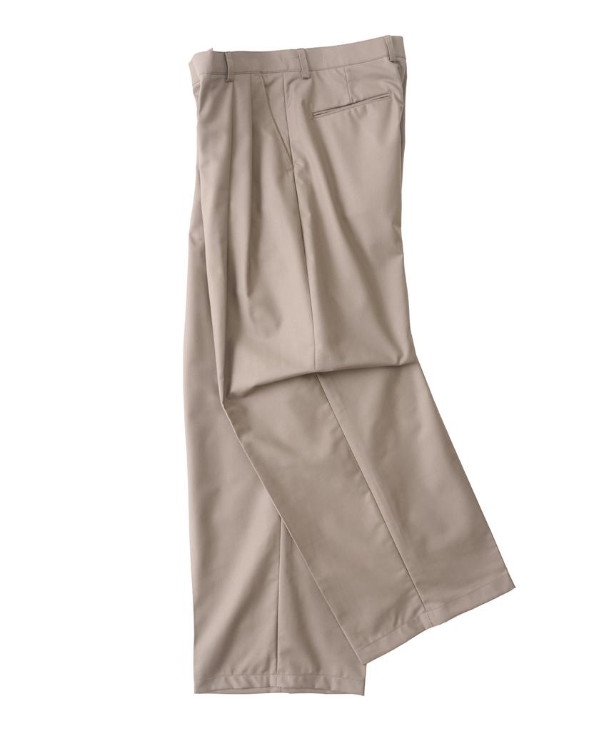 ANALOG MOOD Easy Tr Balloon Pintuck Slacks (Beige)