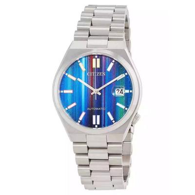 Tsuyosa Stainless Steel Multicolor Dial Automatic NJ0151-53W Men's Watch