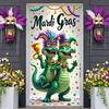 Feather Display King Cake Welcome Display Crawfish Backdrop Festive Decor King Cake Backdrop For Holiday Decor Carnival Festival