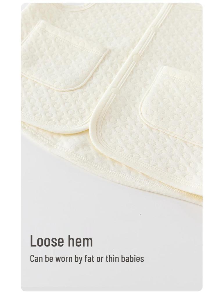 Pikowana ciepła kamizelka dziecięca dla chłopców i dziewczynek – Jesienno-zimowa odzież wierzchnia warstwa bazowa