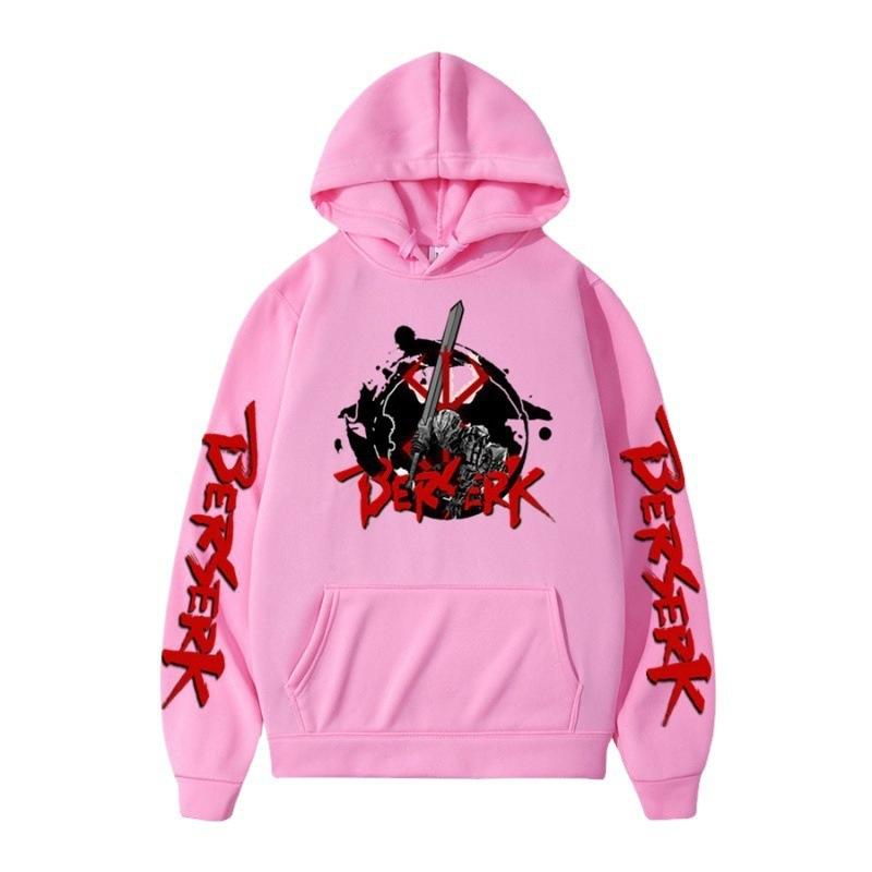 Berserk print, surrounding men and women daily street sweater hoodie
