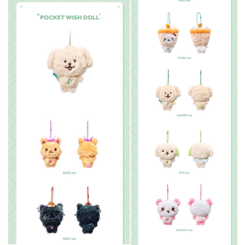 NCT WISH LALKA ŻYCZEŃ DO KIESZENI