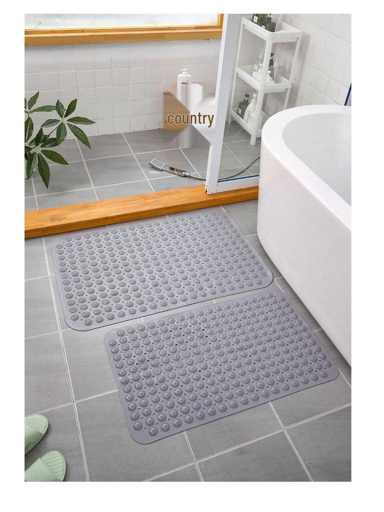 Non-Slip Bathroom Massage Mat with Suction Cup for Shower and Bath