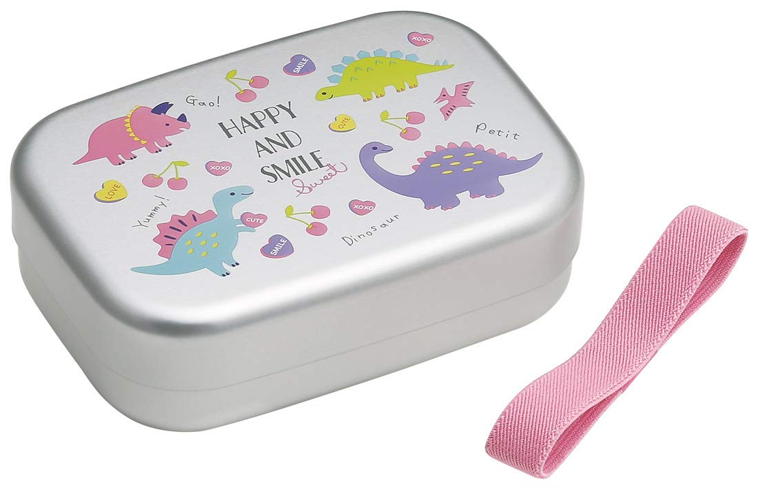 Skater Aluminum Lunch Happy Smile for Made in Children s Box, 370ml, & Design, Girls, Japan, ALB5NV-A