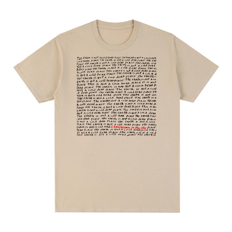 Explosions In the Sky Vintage T-shirt Post-rock Band Alternative Indie Cotton Men T Shirt New Tee Tshirt Womens Tops