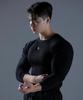 CARMID Crew Neck Knit Muscle Fit Long Sleeve T-Shirt