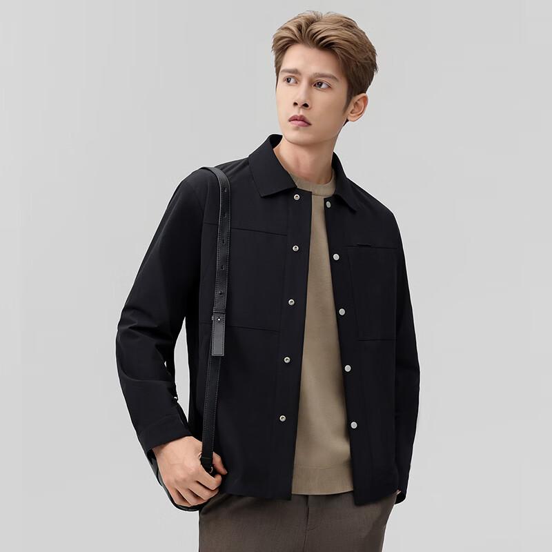 Men s Casual Lapel Workwear Jacket 3XL