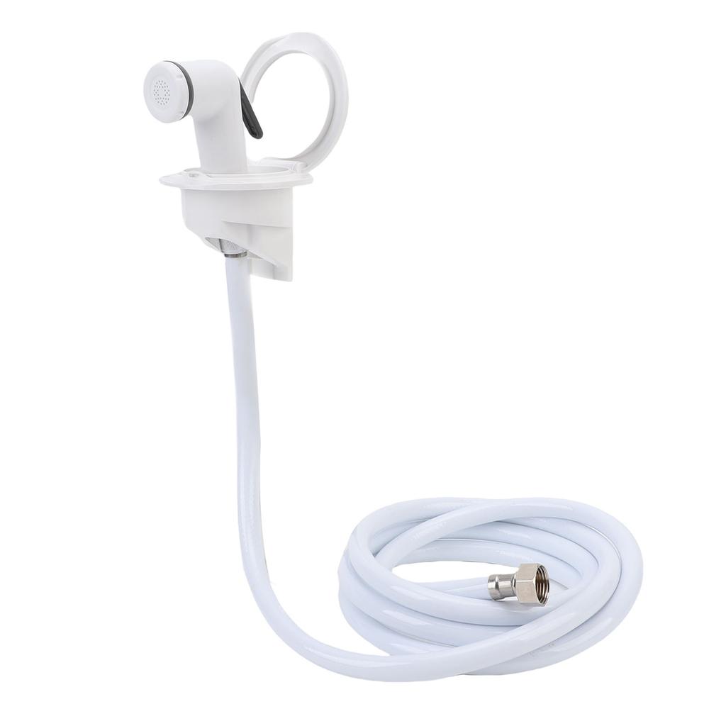 RV Shower Trigger Head with Hose Water Saving Outdoor RV Shower Kit for Ships Yachts Mobile Home