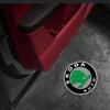 DAYB7 Wear-resistant Wireless Laser Projector Lamp 2PCS Car Door Emblem LED Welcome For Mazda Skoda Octavia A5 A7 RS Fabia Superb