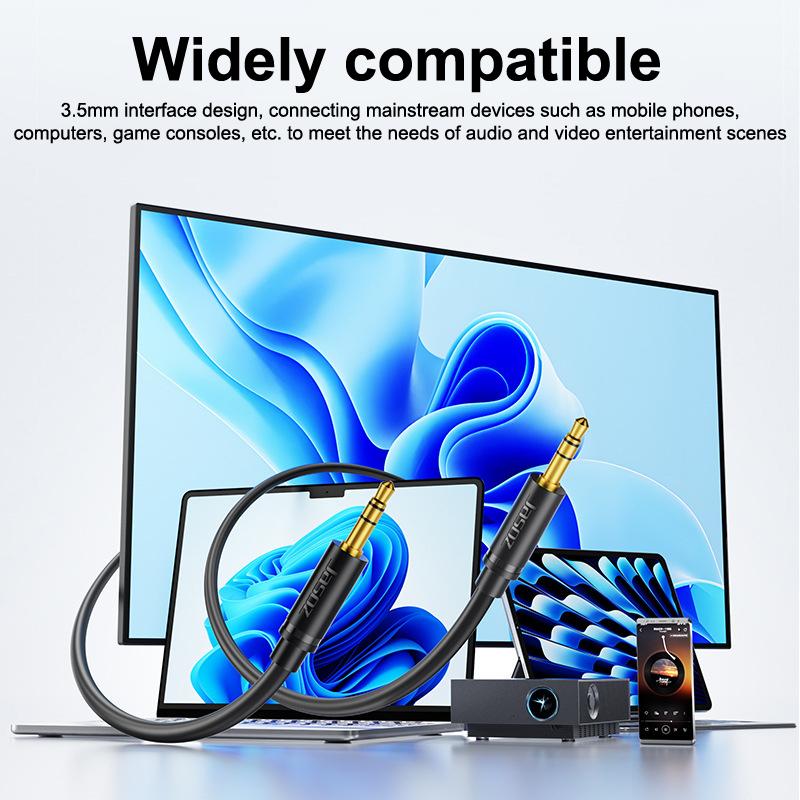 Rca Cable 3.5Mm To 2Rca Splitter Rca Jack 3.5 Cable Rca Audio Cables For Smartphone Amplifier Home Theater Tv Box Aux Cable Rca