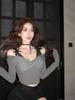 Women's Modal Cotton Lace Layer Long Sleeve Faux Two-Piece T-Shirt for Autumn