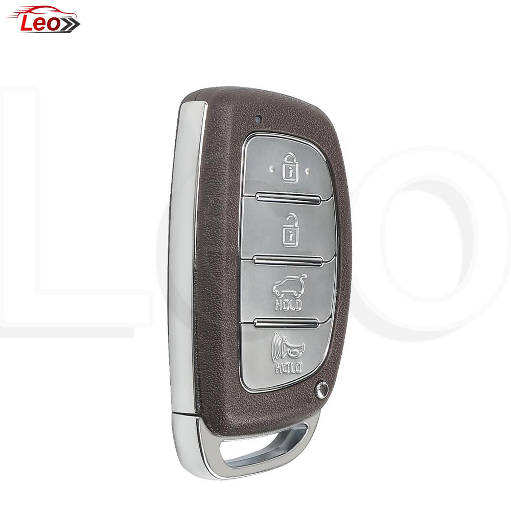 Leo For Hyundai Series Smart Key Shell for IX35 IX25 Tucson Ioniq Elantra Mlstra Lafesta Sonata Can Cut the Blade