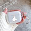 Cartoon Doubt Duck Silicone Case for Apple Airpods 2 1 Earphone Cases With Hook For Airpod Pro 3 Pro2 Clear Protective Covers