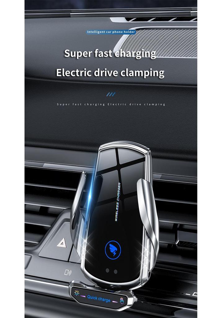 Astree 2025 Wireless Car Charger & Phone Holder - Fully Automatic Magnetic Suction for Apple Devices