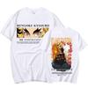 Rengoku Kyoujuro Double Sided T-Shirt Demon Slayer Hot Anime Kimetsu No Yaiba T Shirts Short Sleeve Hip Hop T Shirt Tee Shirt