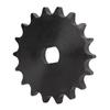 428 Chain Motor Pinion Gear Carbon Steel Chain Sprocket for MY1020 MY1012 ZXF1122 Gear Motor Inner H Hole 12x17mm 18T