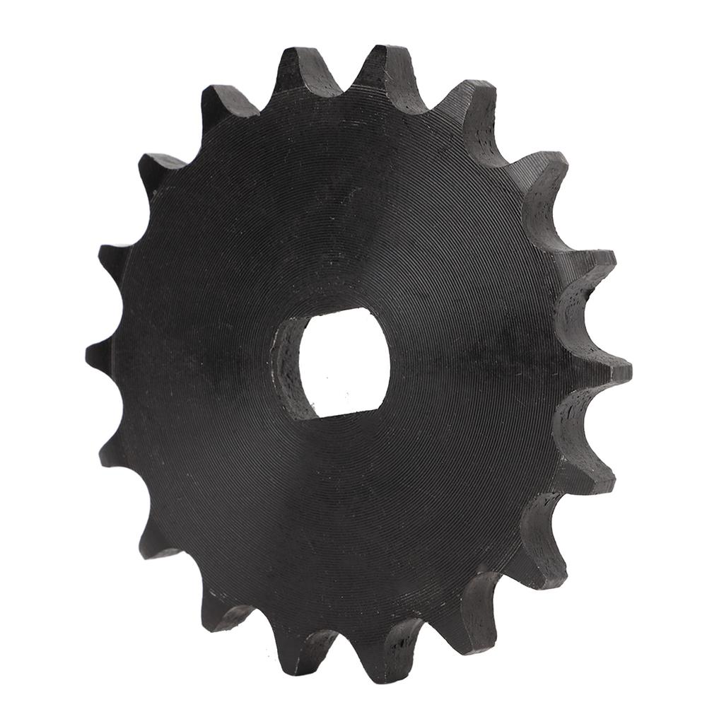 428 Chain Motor Pinion Gear Carbon Steel Chain Sprocket for MY1020 MY1012 ZXF1122 Gear Motor Inner H Hole 12x17mm 18T