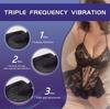 Automatic LED Vibrating Anal Plug with Retractable Bead and Massage Function