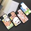 Character Bubu And Dudu Phone Case For IPhone 17 16 15 14 13 Plus 12 11 Pro Max PC+TPU Cases Back Cover