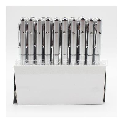 Multi-Purpose Invisible Rotary Ball-Point Pen with LED Light Counterfeit Detector School Office Supplies