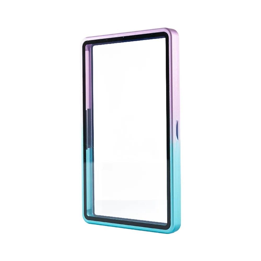 Gradient Color Trading Card Protect Box Double-sided Glass Aluminum Alloy 35PT /CGC Box Transparent UV Protection