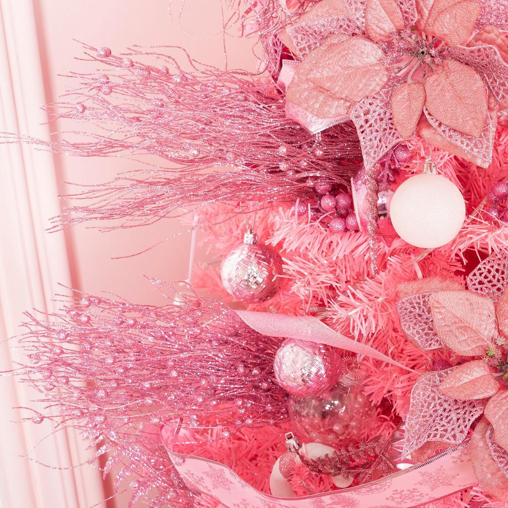 16 Pcs Pearl Stick Stems Bouquets Festival Tree Bead String for Wedding Party Decoration