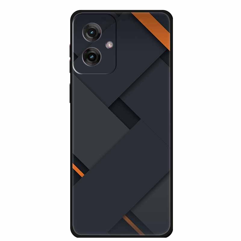 Etui do Motorola Moto G55 5G Luksusowe Miękkie Silikonowe TPU Tylna Osłona Etui na Telefon dla MotoG55 Ochronne Odporne na Wstrząsy Kolorowe Fundas