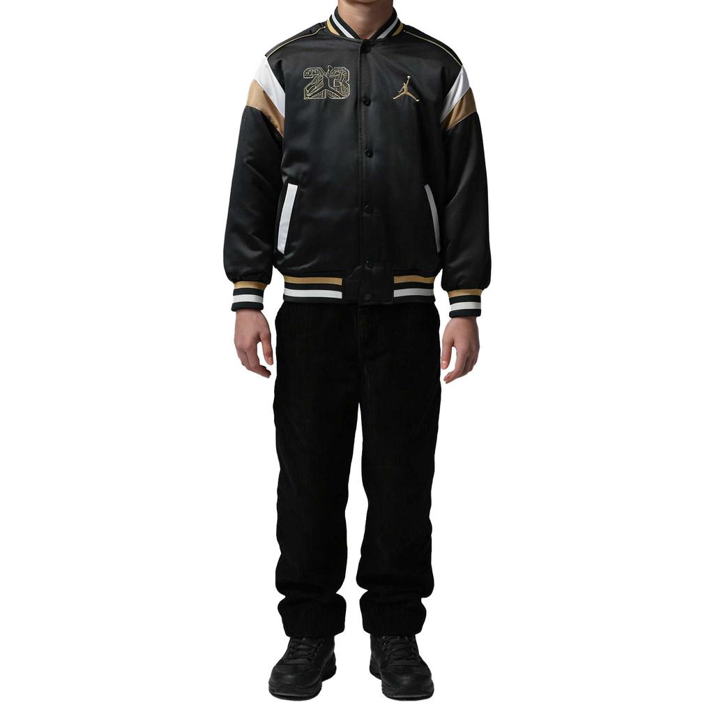 Jordan Jacket Ss26 New Year Year Of The Horse Limited Satin Embroidery Casual Kids Kids Jackets IU5375-010